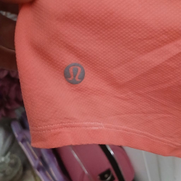Women's Lululemon Tank Top S White Coral - Picture 2 of 3
